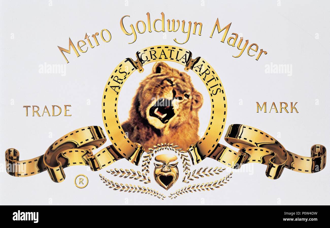 Metro Goldwyn Mayer Lion Vector Clipart