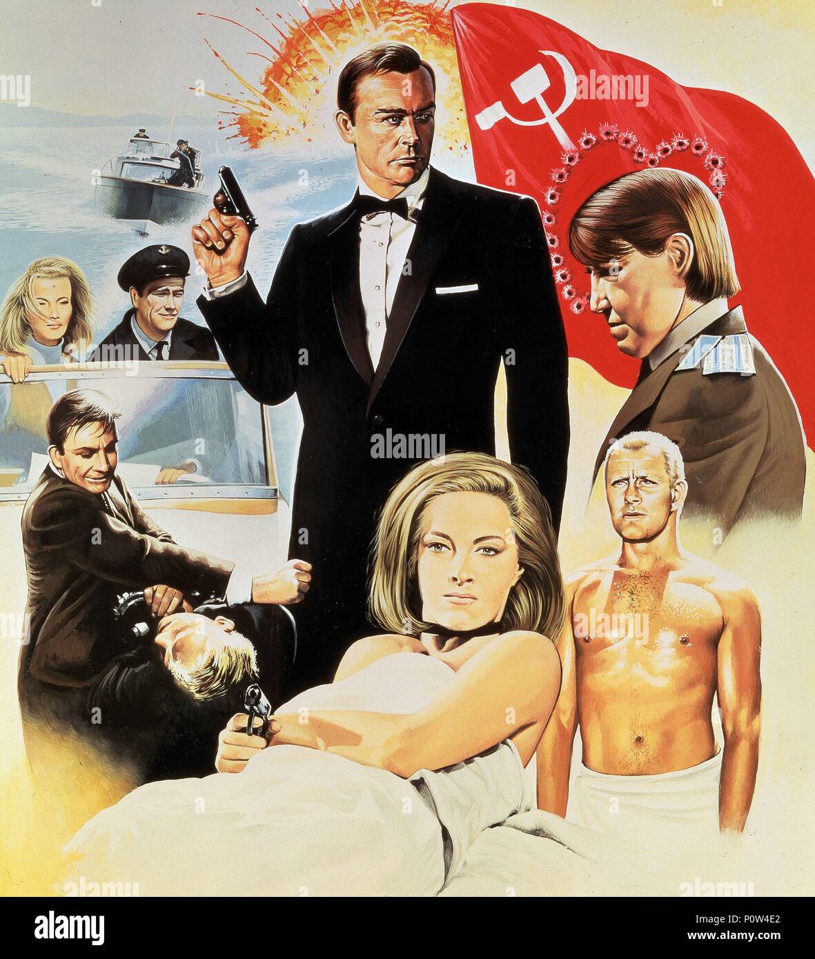 Original Film Title From Russia With Love English Title 007 James Bond From Russia With Love Film Director Terence Young Year 1963 Credit United Artists Album Stock Photo Alamy