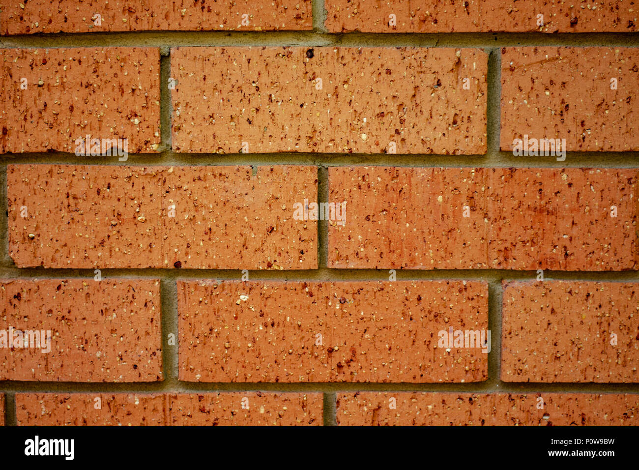 Red orange brick wall with texture Stock Photo - Alamy