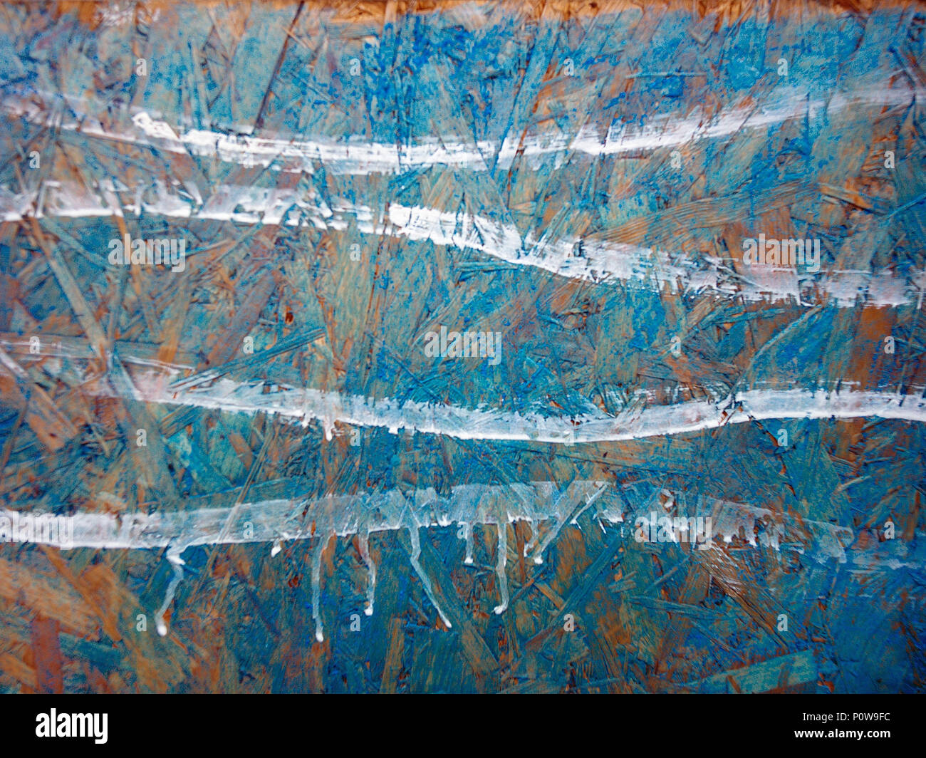 Blue horizontal hatching background hi-res stock photography and images ...