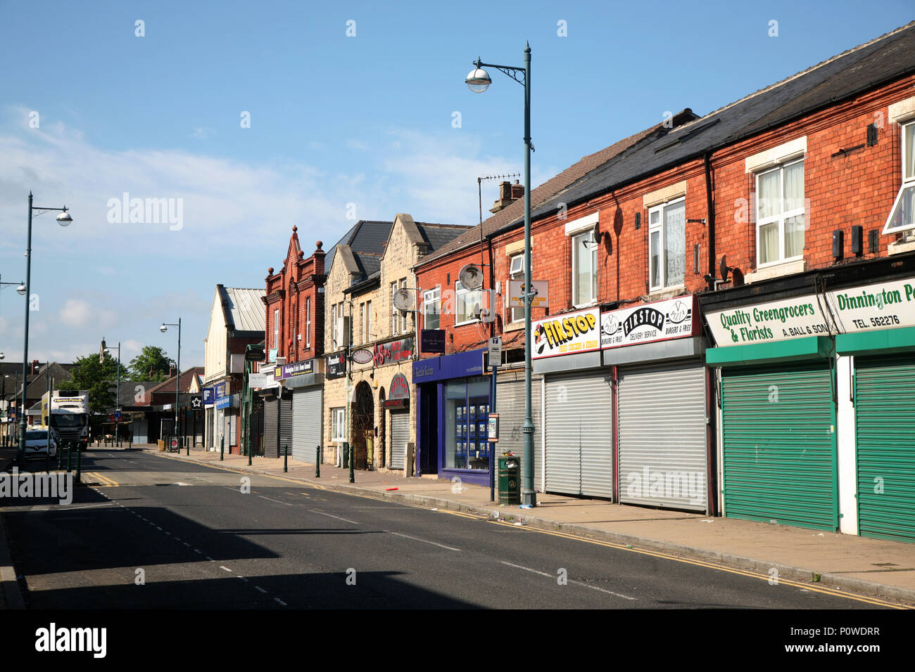 Laughton Rd, Dinnington, Sheffield S25 South Yorkshire old mining town