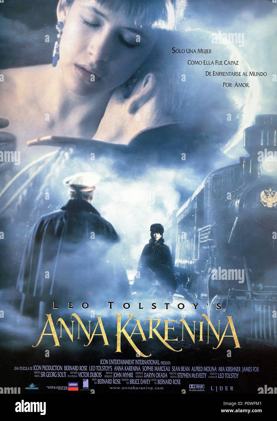 Original Film Title ANNA KARENINA. English Title ANNA KARENINA. Film