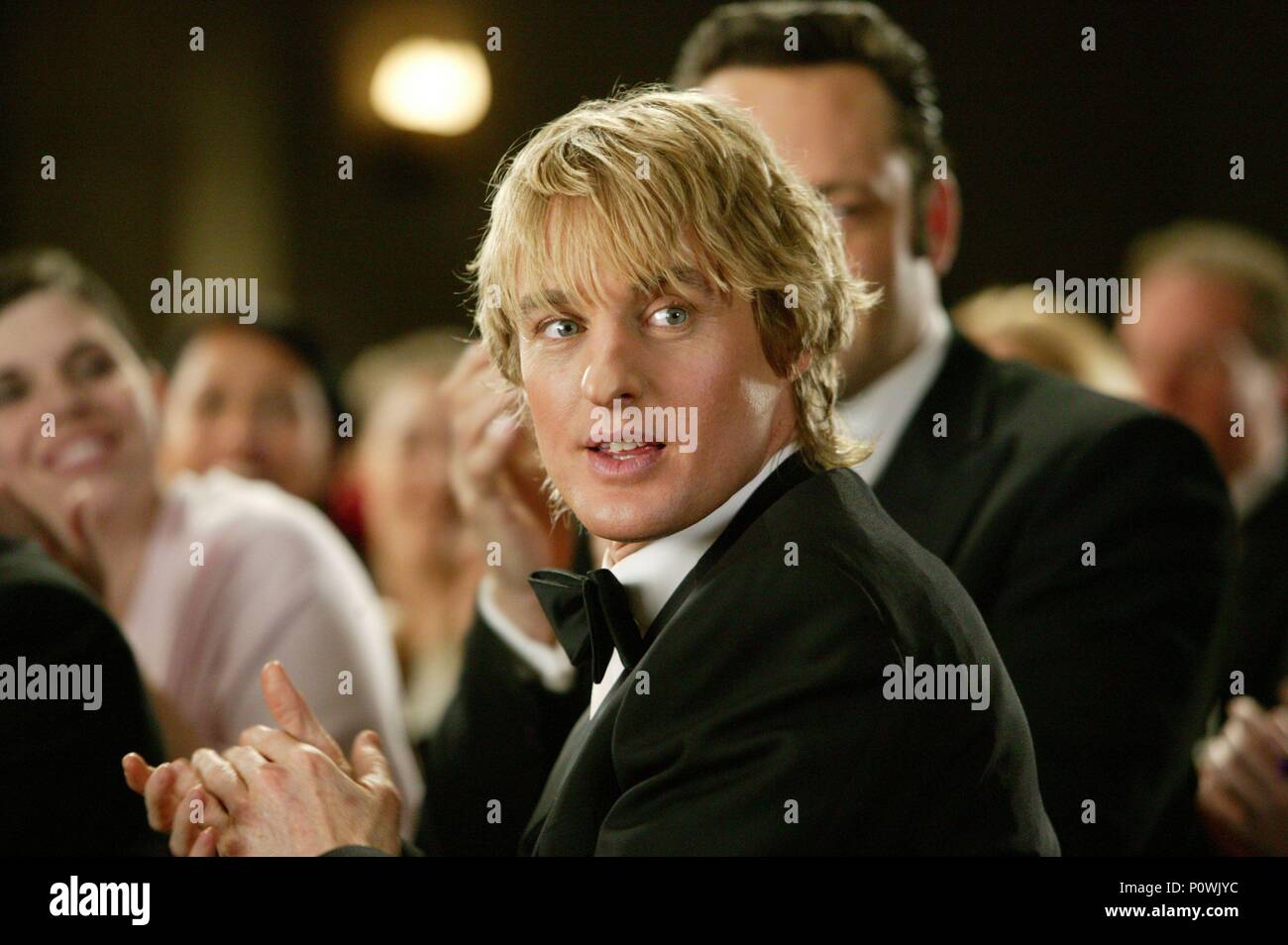 Original Film Title: THE WEDDING CRASHERS.  English Title: THE WEDDING CRASHERS.  Film Director: DAVID DOBKIN.  Year: 2005.  Stars: OWEN WILSON. Credit: NEW LINE CINEMA / CARTWRIGHT, RICHARD / Album Stock Photo