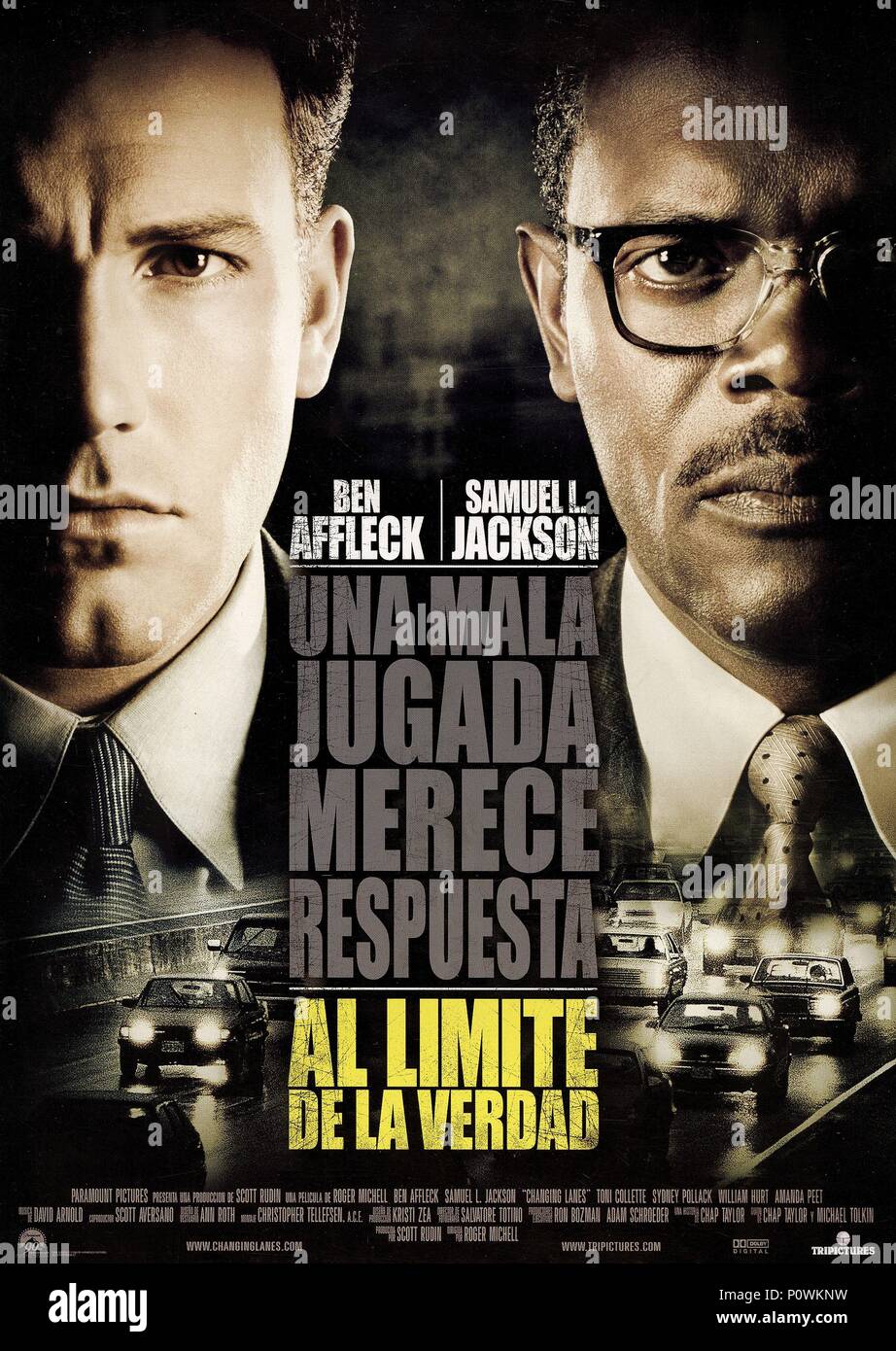 Original Film Title CHANGING LANES. English Title CHANGING LANES