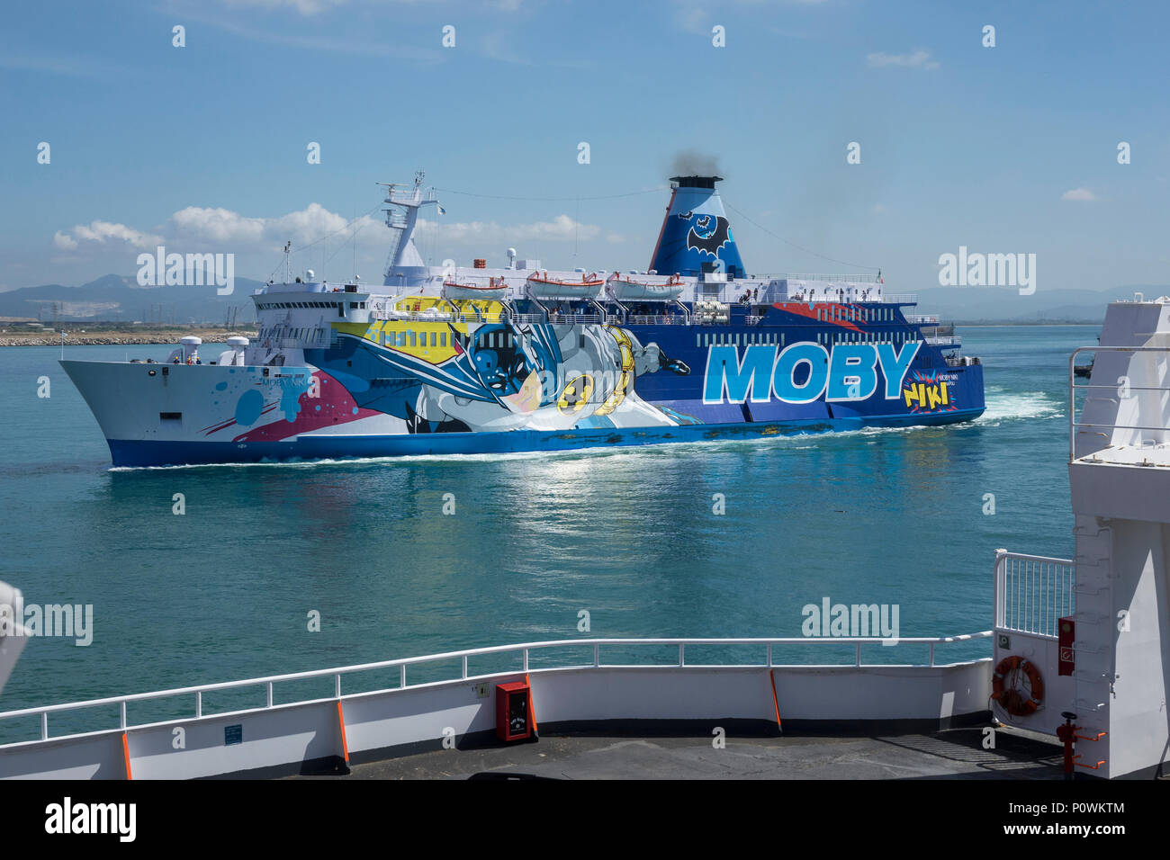 Italy, Livorno, Piombino, Ferry to Elba Stock Photo: 207088804 - Alamy