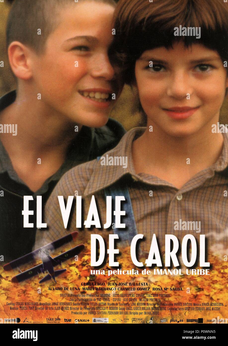 Original Film Title: EL VIAJE DE CAROL.  English Title: CAROL'S JOURNEY.  Film Director: IMANOL URIBE.  Year: 2002. Stock Photo