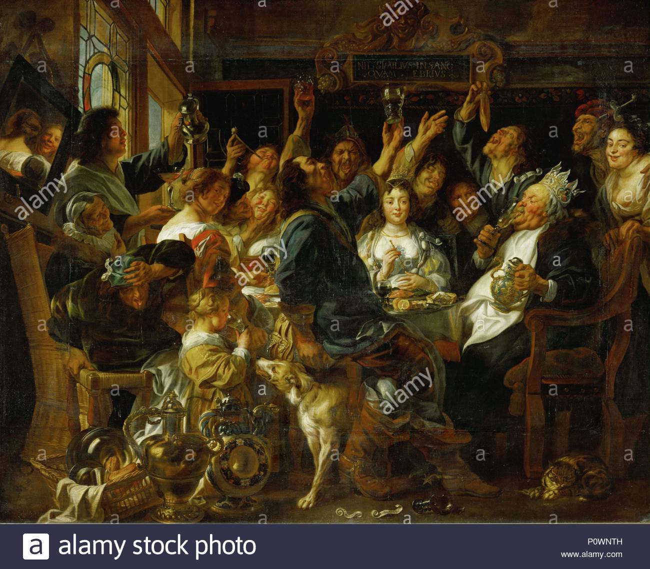 King And Banquet Feast Stock Photos & King And Banquet Feast Stock