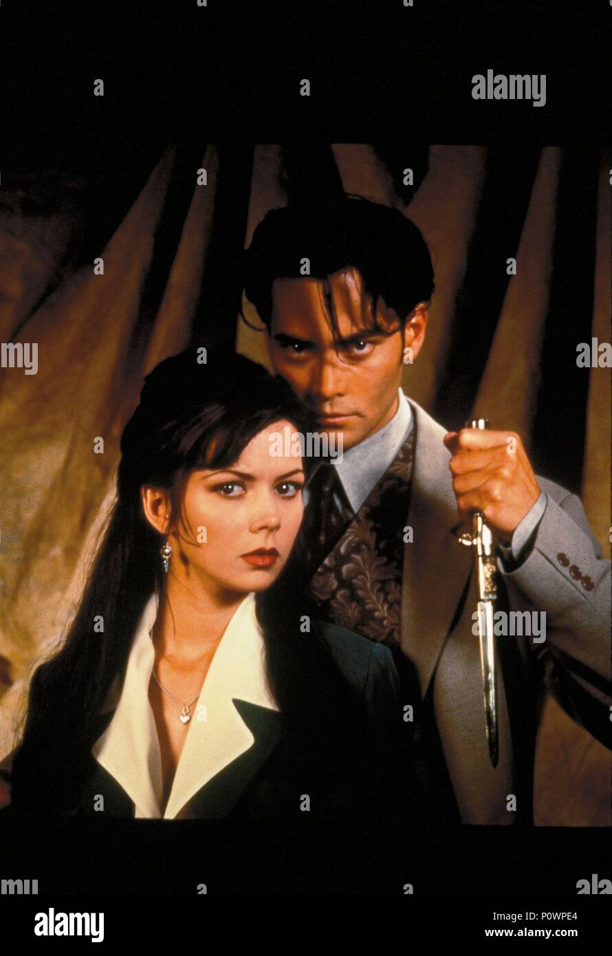 Original Film Title: CRYING FREEMAN. English Title: CRYING FREEMAN. Film  Director: CHRISTOPHE GANS. Year: 1995. Stars: JULIE CONDRA; MARK DACASCOS.  Credit: AUGUST ENTERTEINMENT/DAVIS-FILMS/YUZNA FILMS/OZLA PROD. / Album  Stock Photo - Alamy