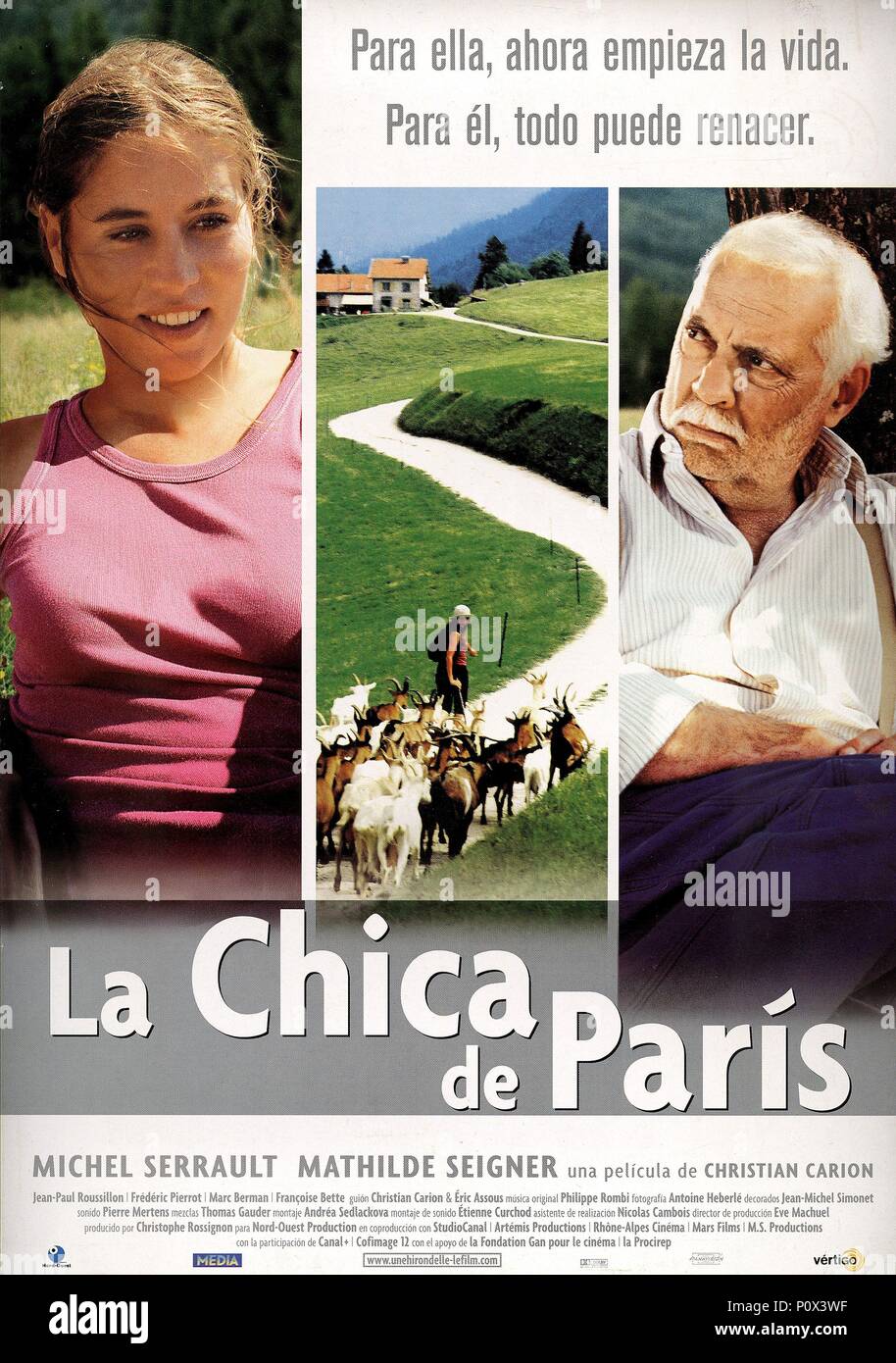 Film Une Hirondelle Ne Fait Pas Le Printemps Original Film Title: UNE HIRONDELLE A FAIT LE PRINTEMPS. English Title: ONE  SWALLOW BROUGHT SPRING. Film Director: CHRISTIAN CARION. Year: 2001.  Credit: NORD-OUEST PRODUCTION/STUDIOCANAL/RHONEALPES CINEMA/MS PRODU /  Album Stock Photo - Alamy