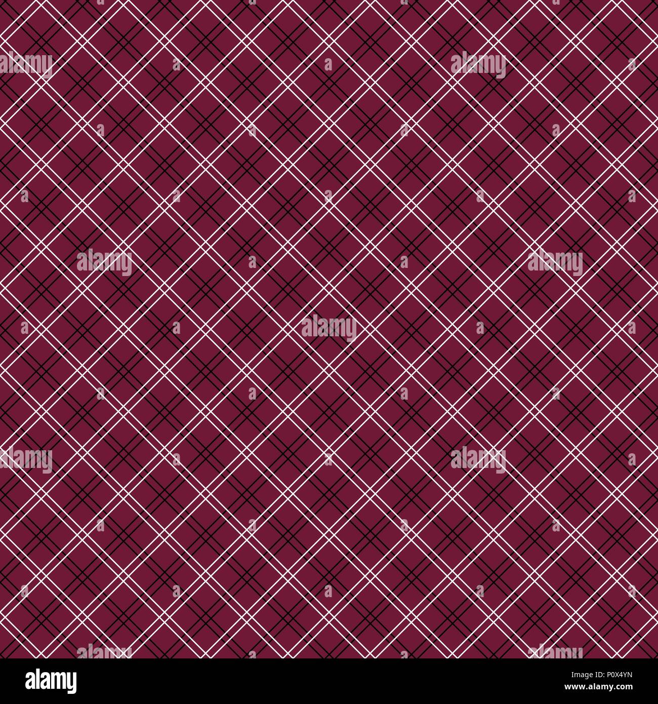 Abstract Seamless Pattern with Plaid Fabric. Warm colors. Simple checkered template. Pattern fills. Abstract backdrop. Endless vector. Plain checkered Stock Vector