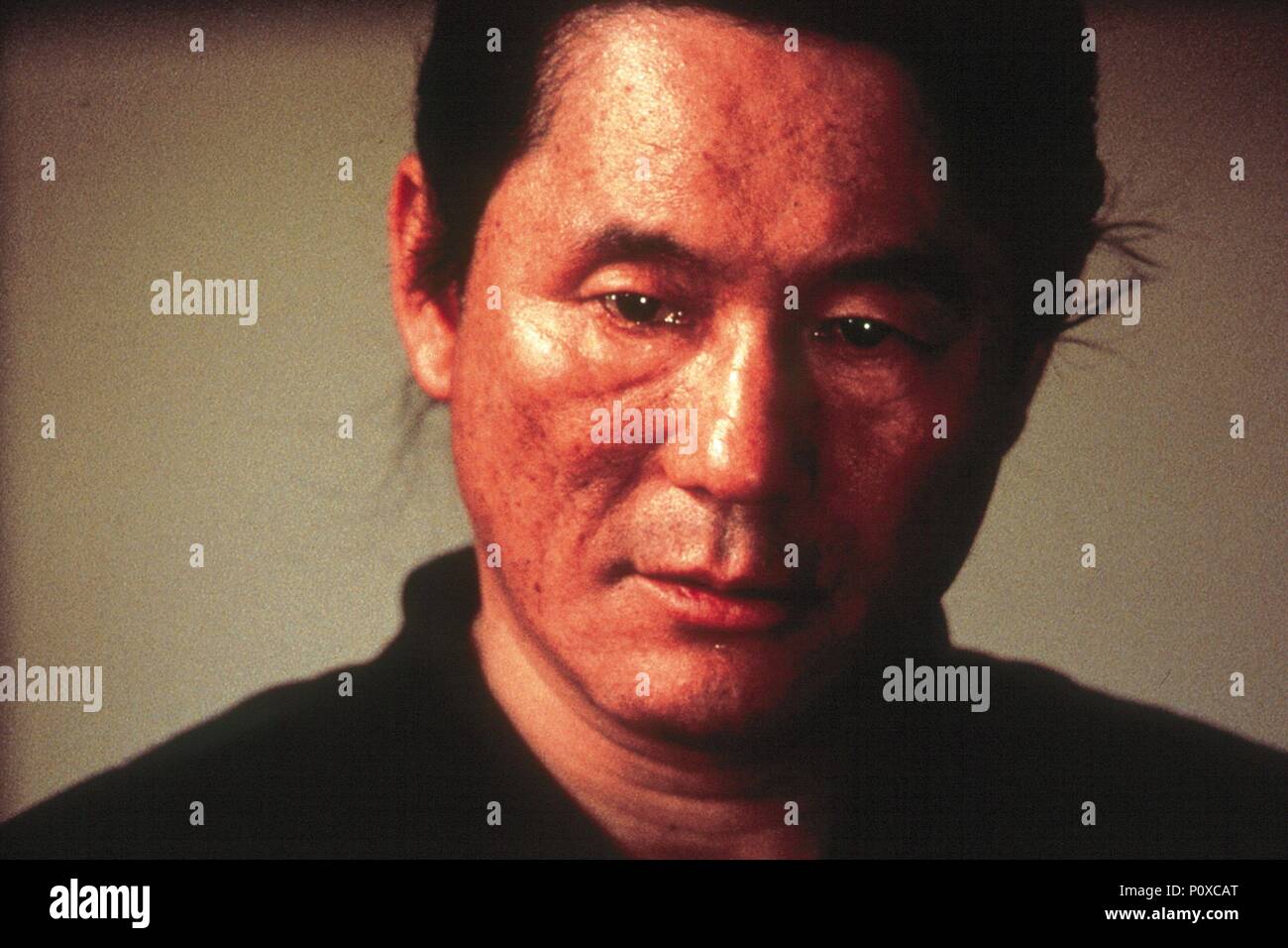 Original Film Title: GOHATTO.  English Title: TABOO.  Film Director: NAGISA OSHIMA.  Year: 1999.  Stars: TAKESHI KITANO. Stock Photo