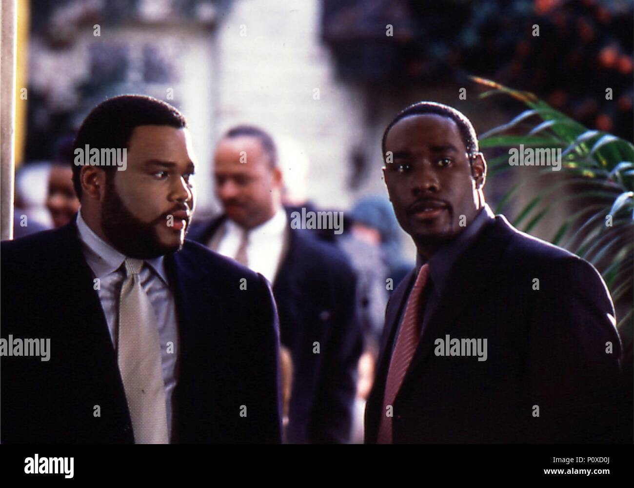 Original Film Title: TWO CAN PLAY THE GAME.  English Title: TWO CAN PLAY THE GAME.  Film Director: MARK BROWN.  Year: 2001.  Stars: MORRIS CHESTNUT; ANTHONY ANDERSON. Credit: COLUMBIA PICTURES / Album Stock Photo