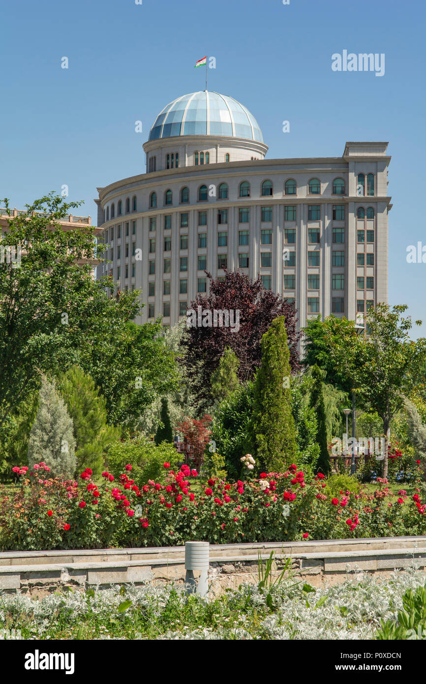 Government Building, Dushanbe, Tajikistan Stock Photo