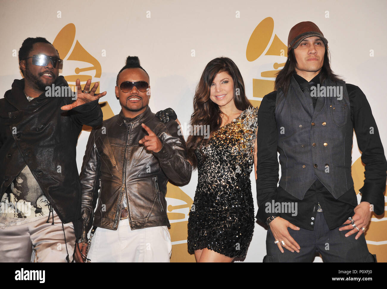 Black Eyed Peas Fergie 53 Grammy Nominations Concert 2009 at the