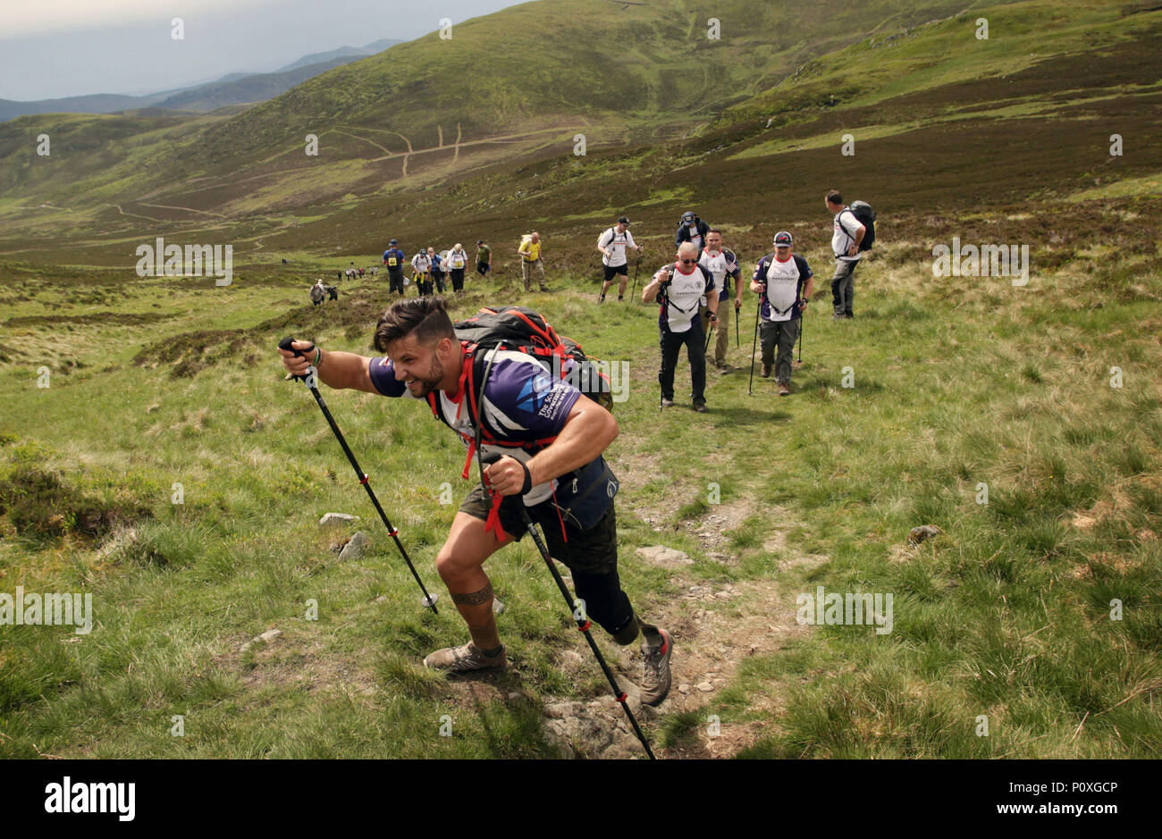 annual Cateran Yomp as 893 soldiers 