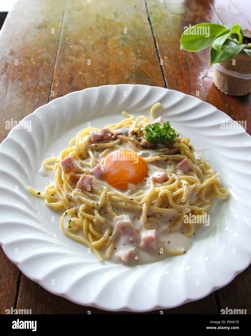 Spaghetti white hires stock photography and images Alamy