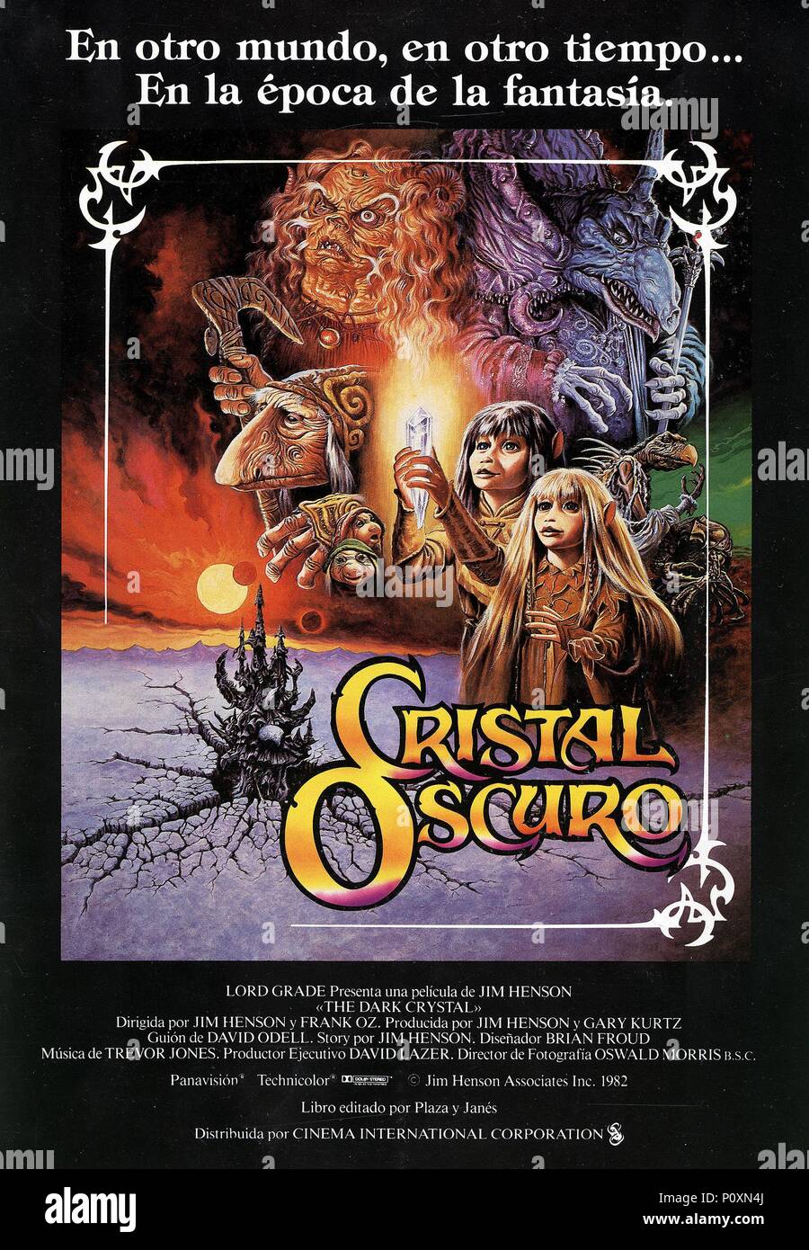 Original Film Title: THE DARK CRYSTAL. English Title: THE DARK