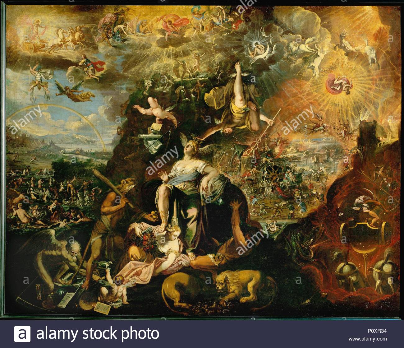 Oil on canvas (1674) 175 x 150 cm Inv. 9096. Author: HEINTZ THE YOUNGER, JOSEPH. Location: Kunsthistorisches Museum, Gemaeldegalerie, Vienna, Austria.