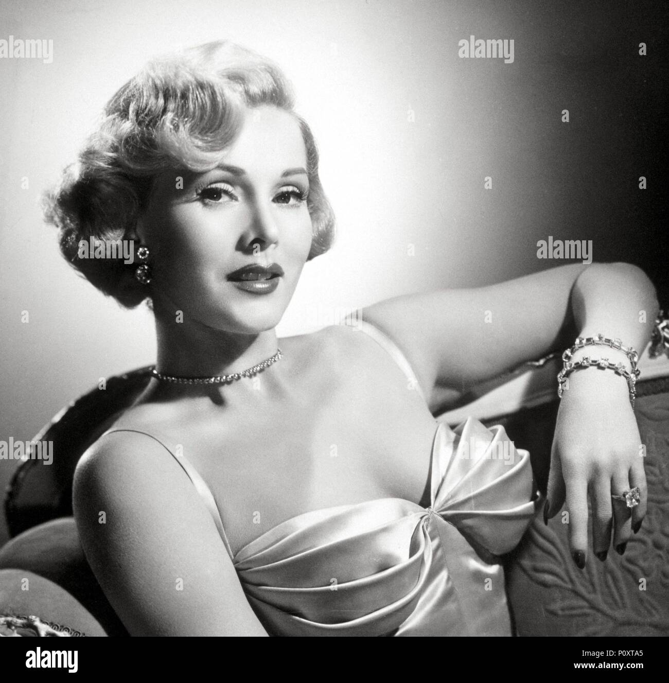 Stars: ZSA ZSA GABOR Stock Photo - Alamy