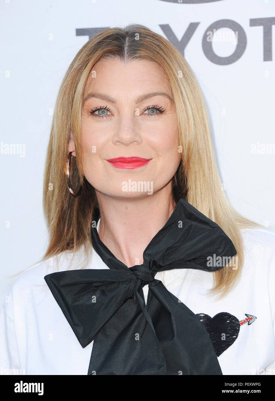 Los Angeles, CA, USA. 9th June, 2018. Ellen Pompeo at arrivals for 1st  Annual Environmental Media Association (EMA) Honors Benefit Gala, Private  Residence, Los Angeles, CA June 9, 2018. Credit: Elizabeth  Goodenough/Everett