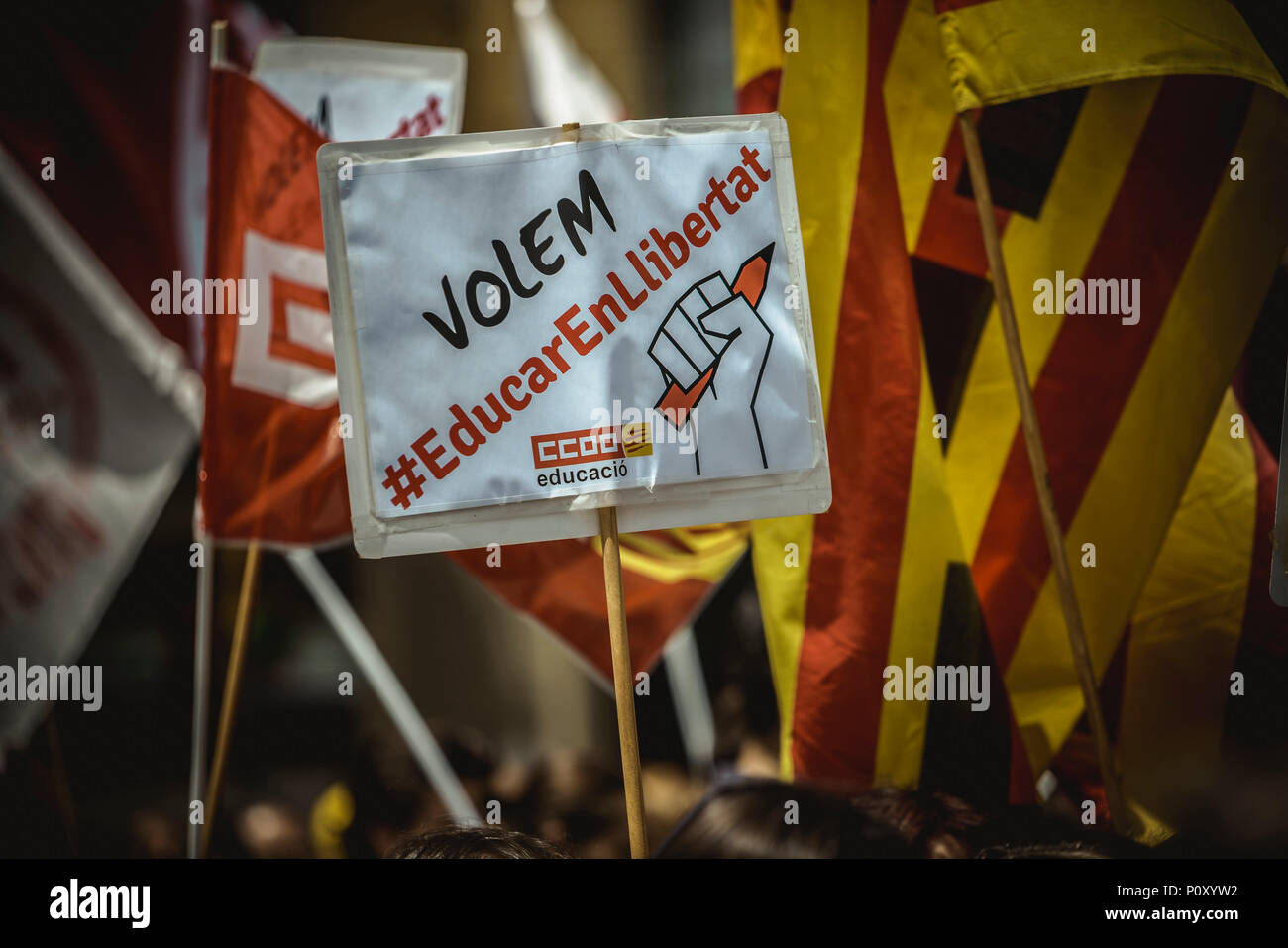 Rally placards students hi-res stock photography and images - Alamy
