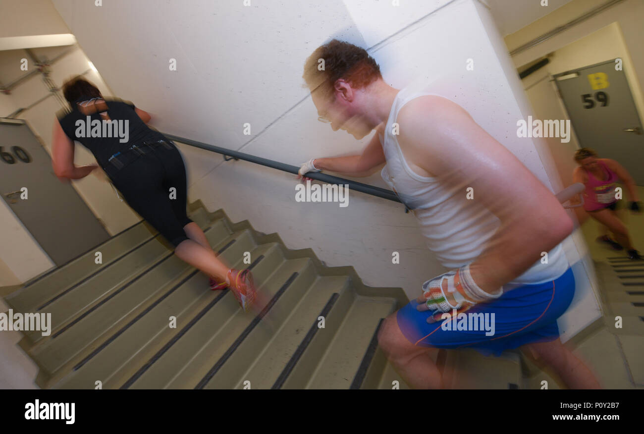 10 June 2018 Germany Frankfurt Main Runners Are On Their Way To