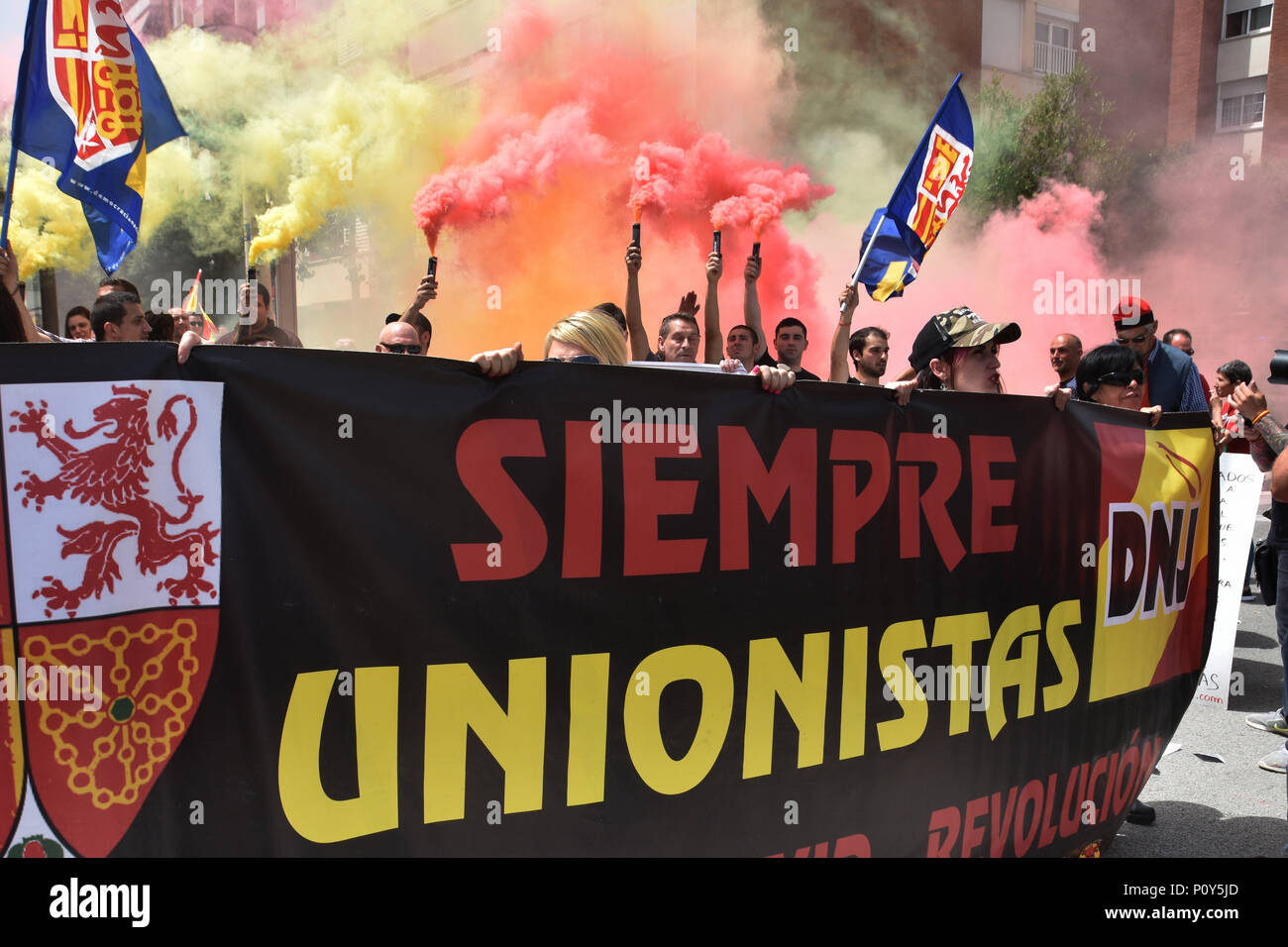 Barcelona Catalonia Spain 10th June 2018 A Group Of
