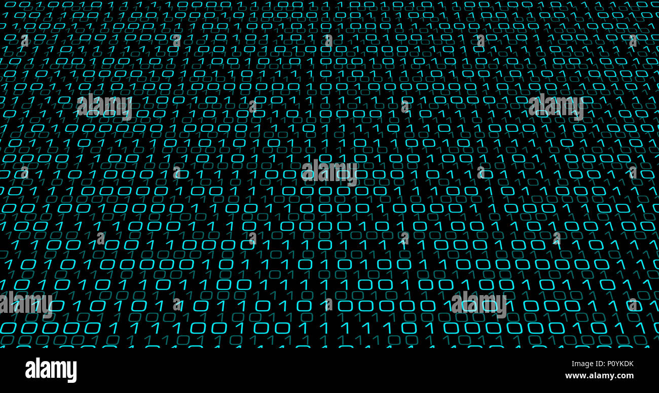 Computer virus binary abstract concept Stock Photo - Alamy