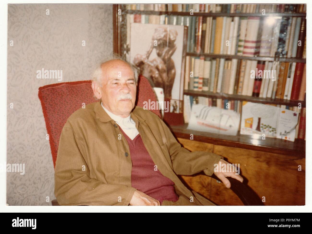 THE CZECHOSLOVAK SOCIALIST REPUBLIC, CIRCA 1980s Vintage photo shows