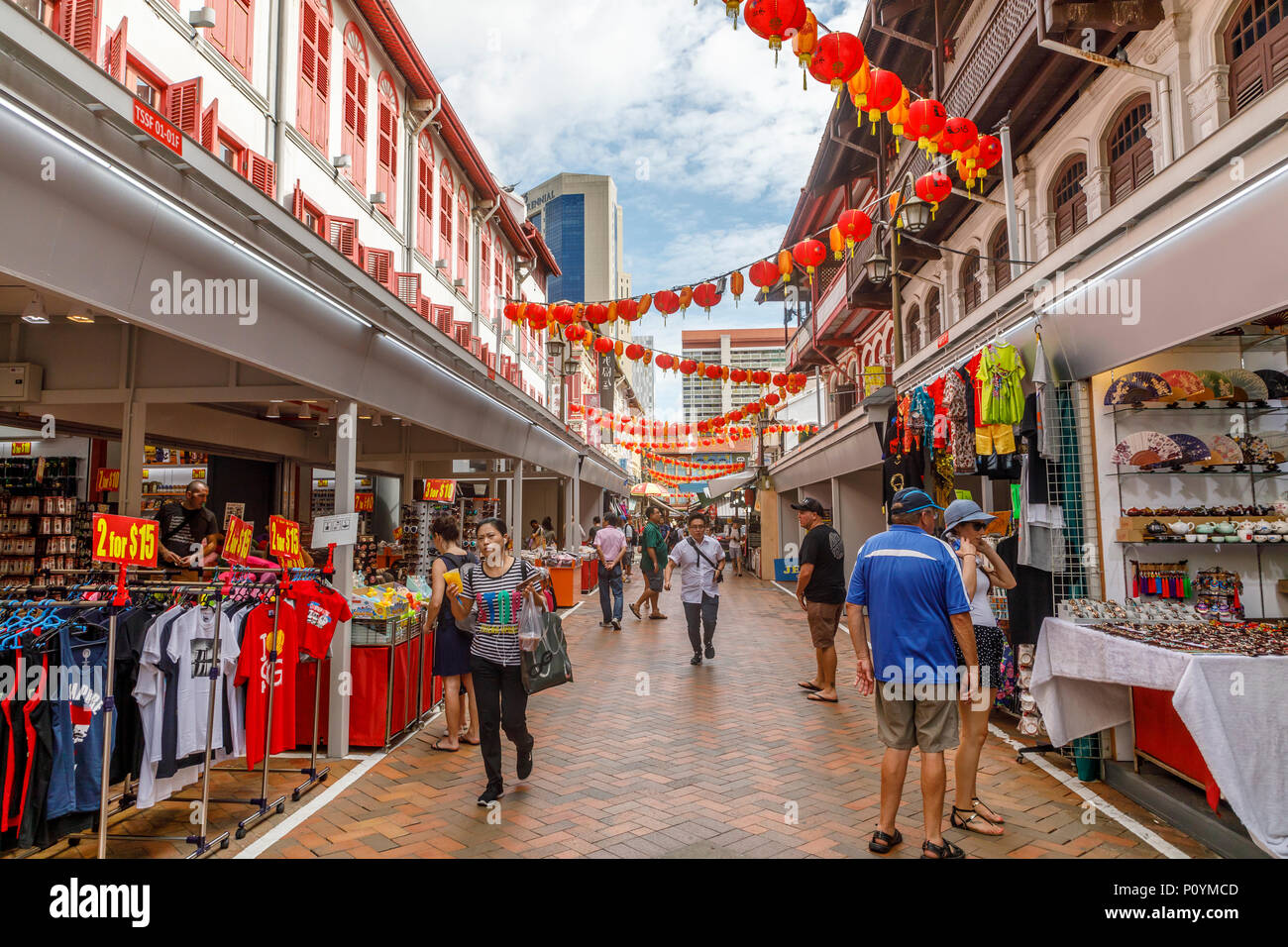 Chinatown, Singapore, Singapore Stock Photo