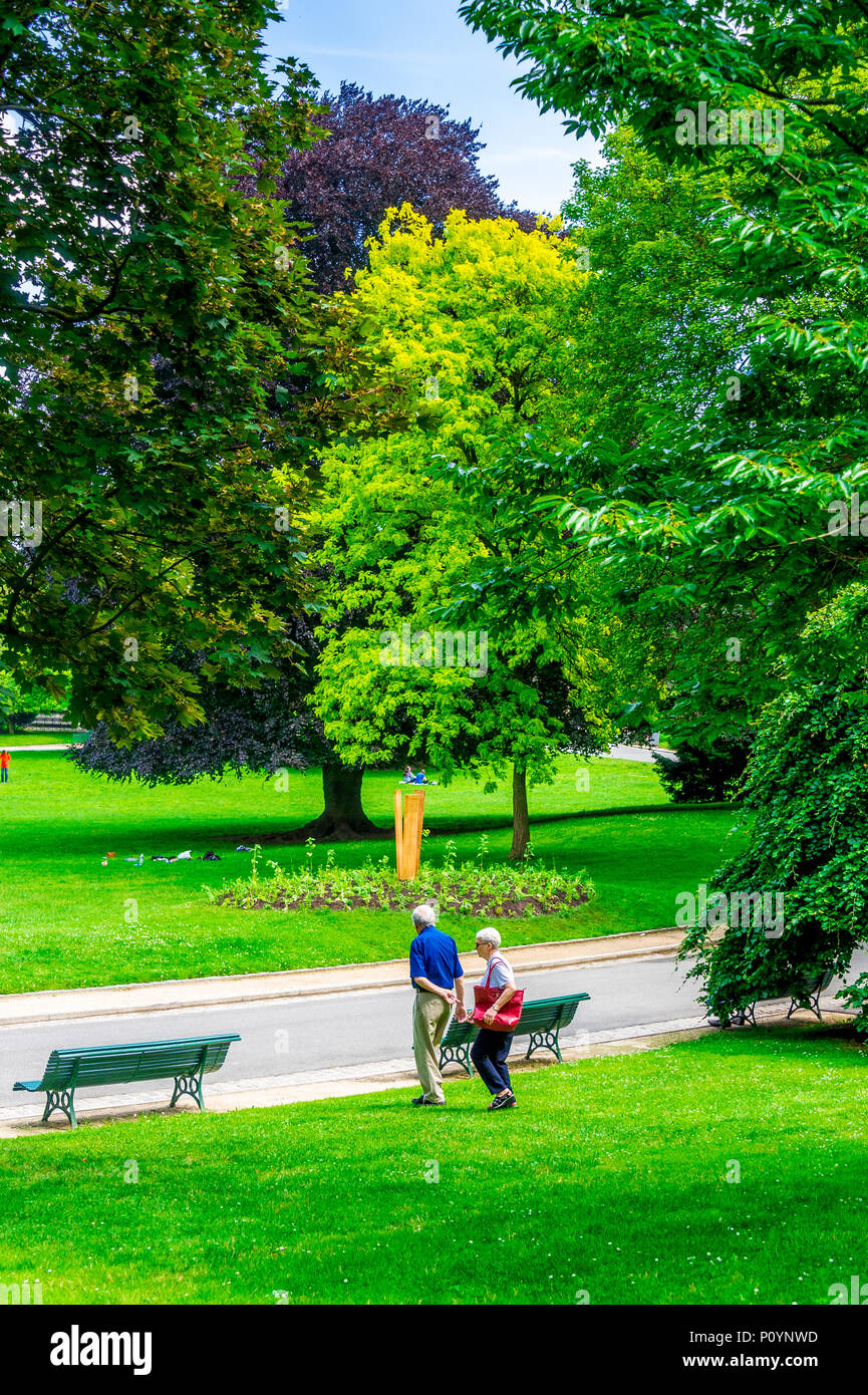 Parc Montsouris in Paris, France Stock Photo Alamy
