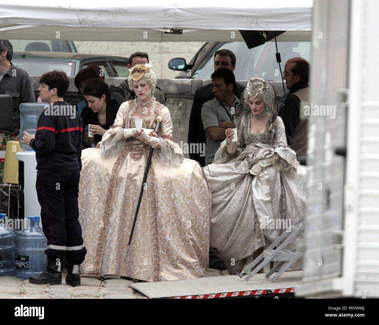 Original Film Title: MARIE ANTOINETTE.  English Title: MARIE ANTOINETTE.  Film Director: SOFIA COPPOLA.  Year: 2006.  Stars: MOLLY SHANNON; SHIRLEY HENDERSON. Credit: COLUMBIA PICTURES CORPORATION/AMERICAN ZOETROPE / Album Stock Photo