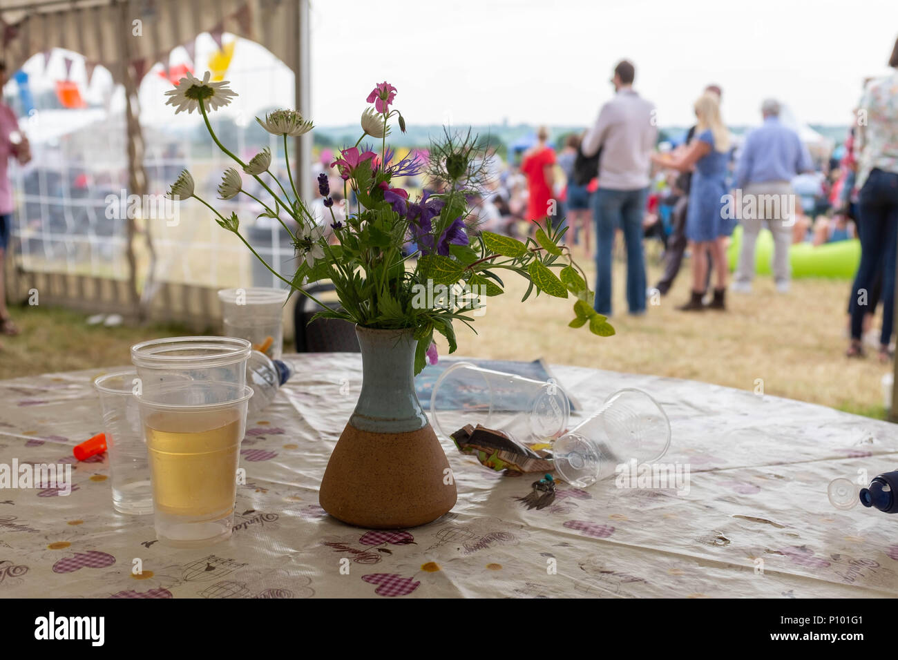 Hilltop Farm Beer & Cider Festival 2018 Stock Photo Alamy