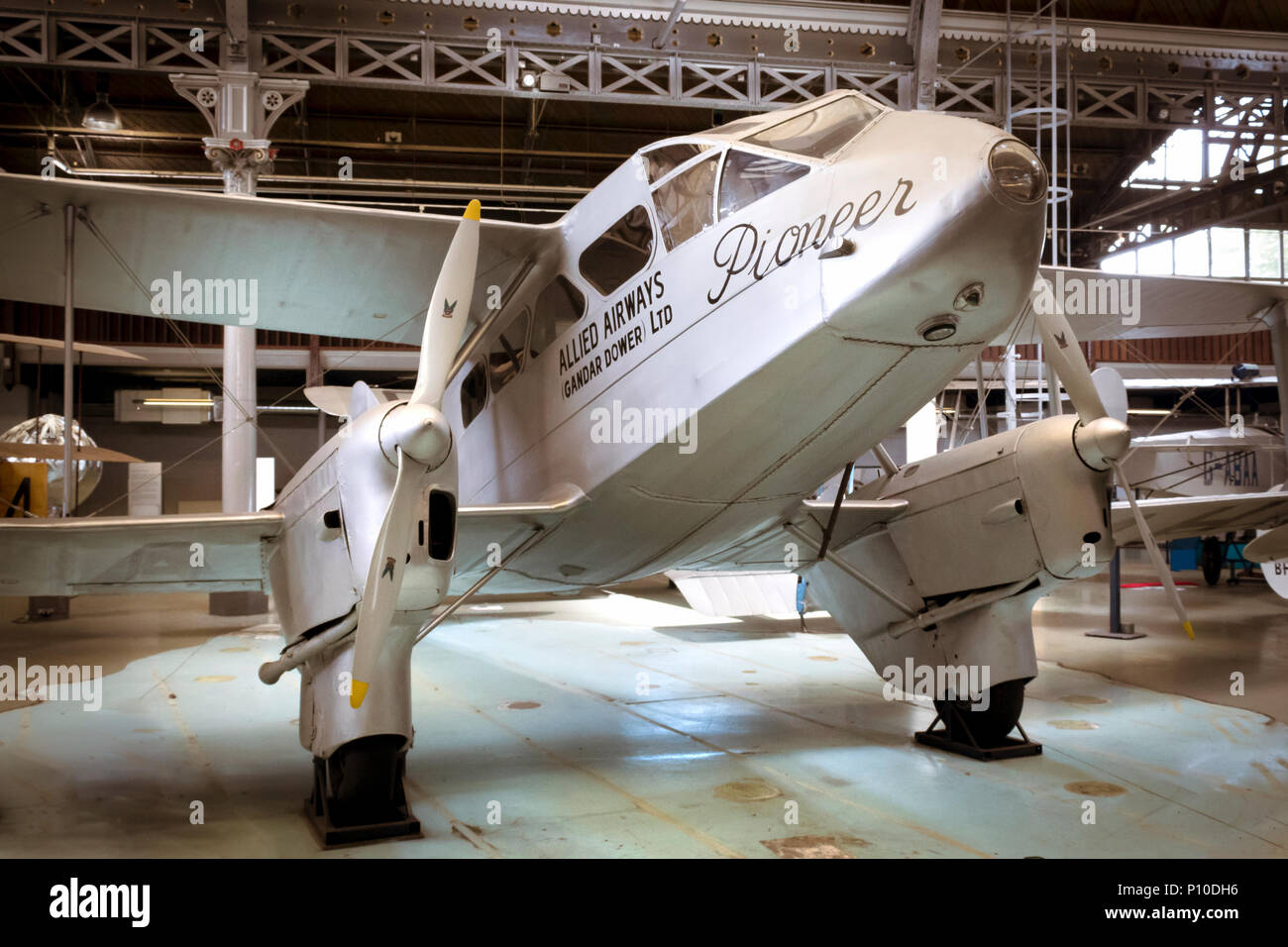 De Havilland Dragon Rapid Aircraft Stock Photo