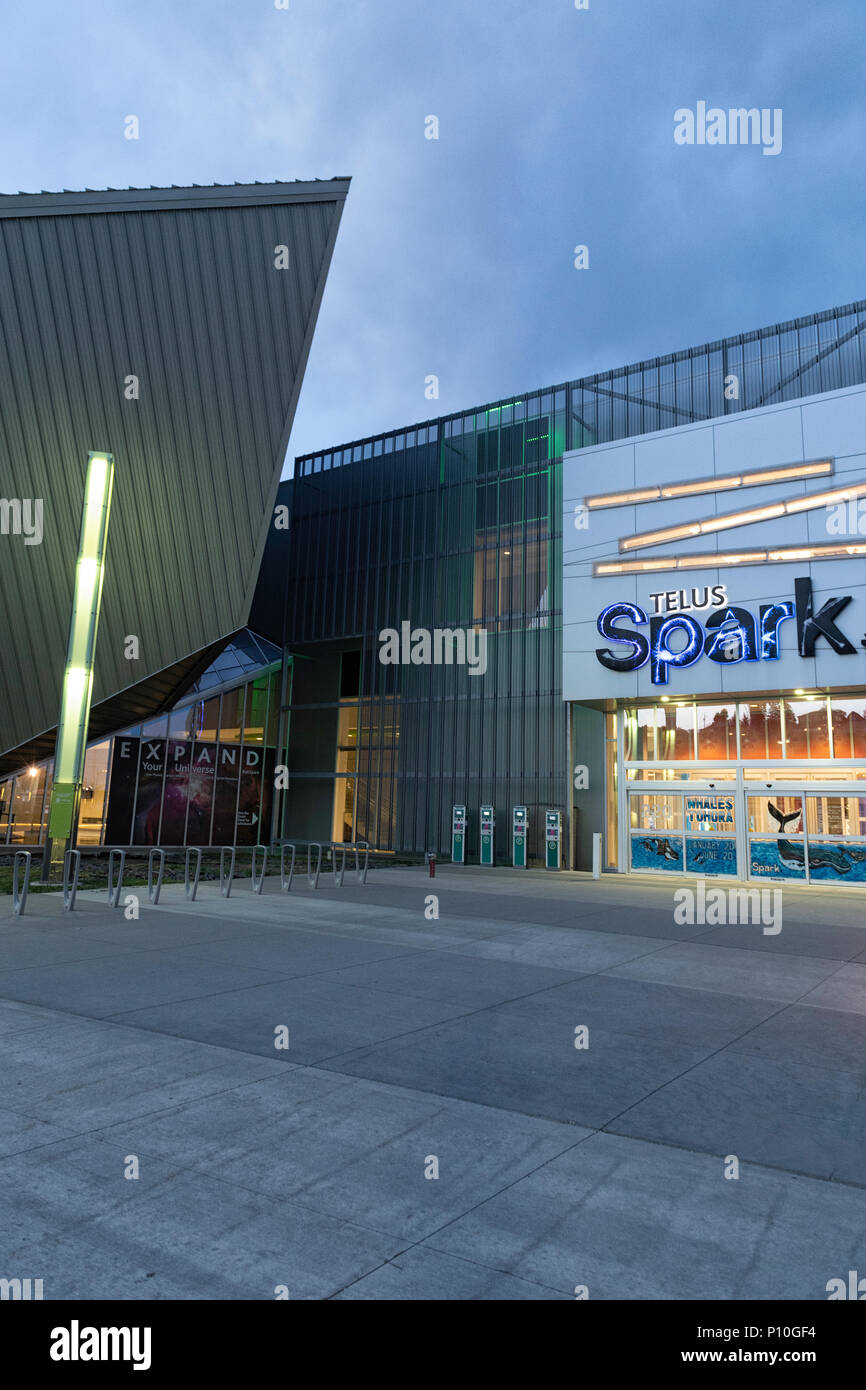 Telus Spark Science Centre, Calgary Alberta Canada Stock Photo Alamy