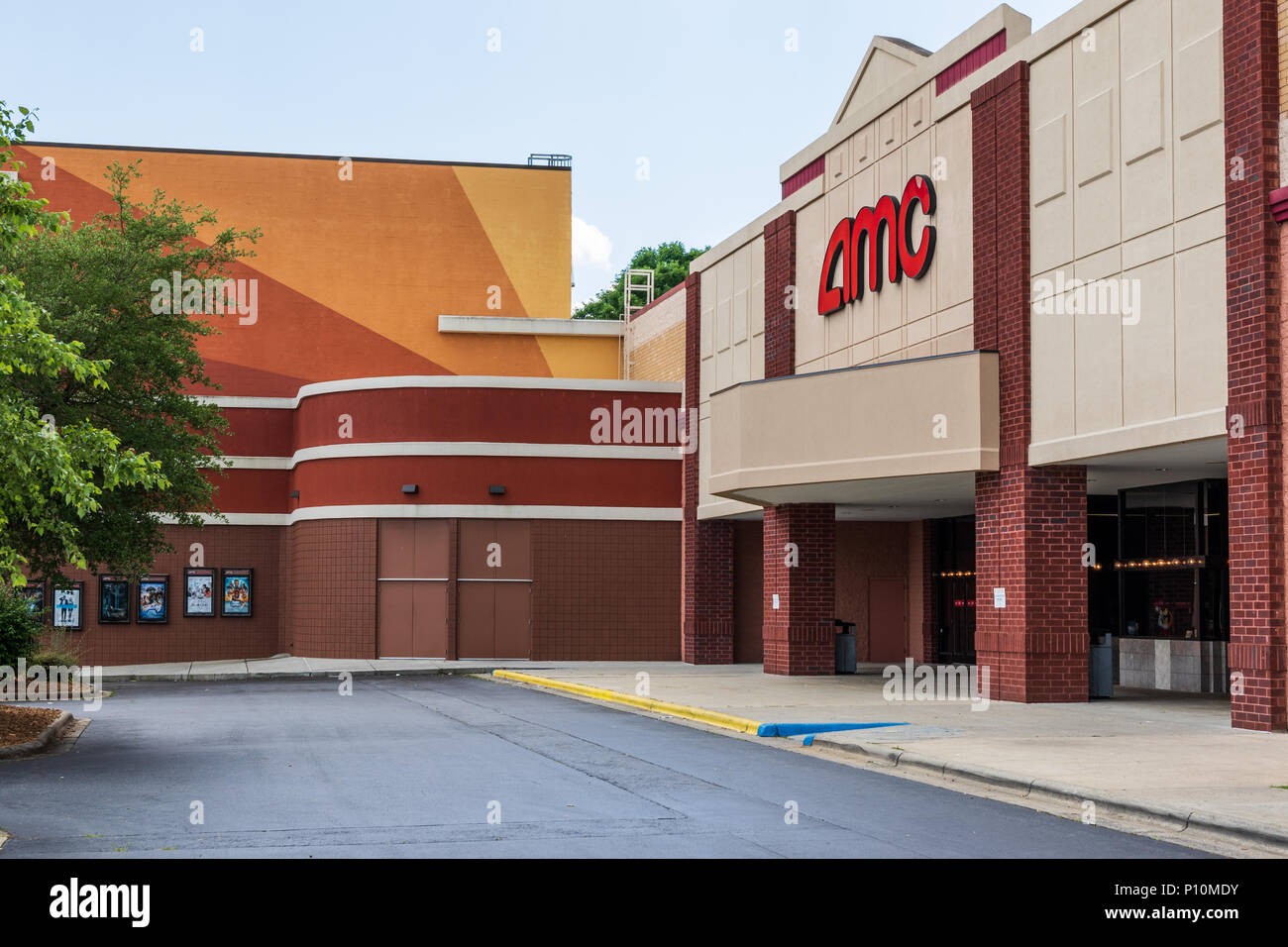 HICKORY, NC, USA-6 JUNE 18: AMC movie theaters. Stock Photo