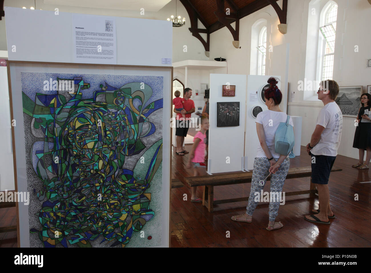 Contemporary Art Expo Stock Photo - Alamy