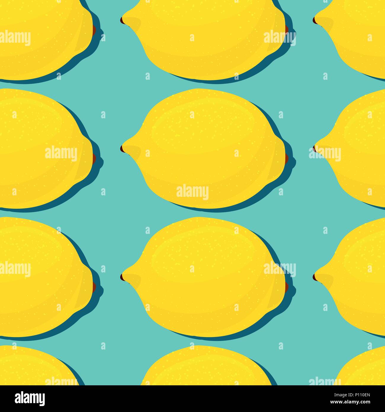Trendy minimal summer seamless pattern with whole, sliced fresh fruit ...