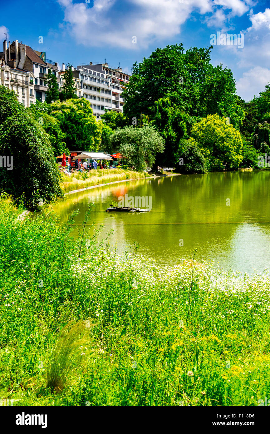 Parc Montsouris in Paris, France Stock Photo Alamy