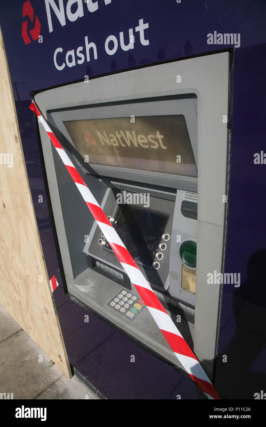 One of the many UK local bank closures is this Nat West Bank in Bawtry