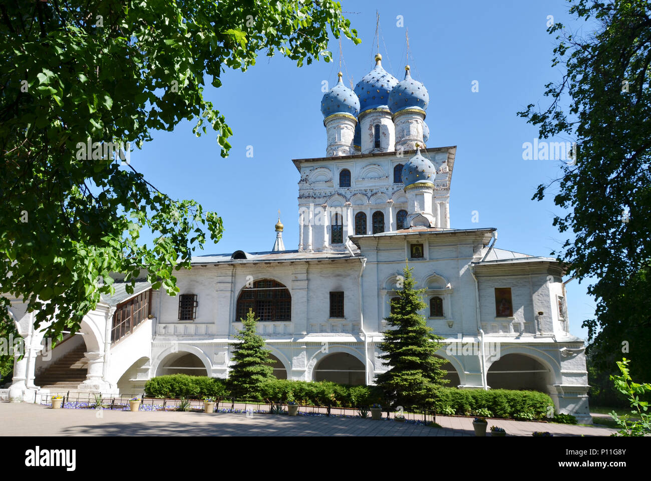 Kazan Church (the Church of the Kazan Icon of the Mother of God) in ...