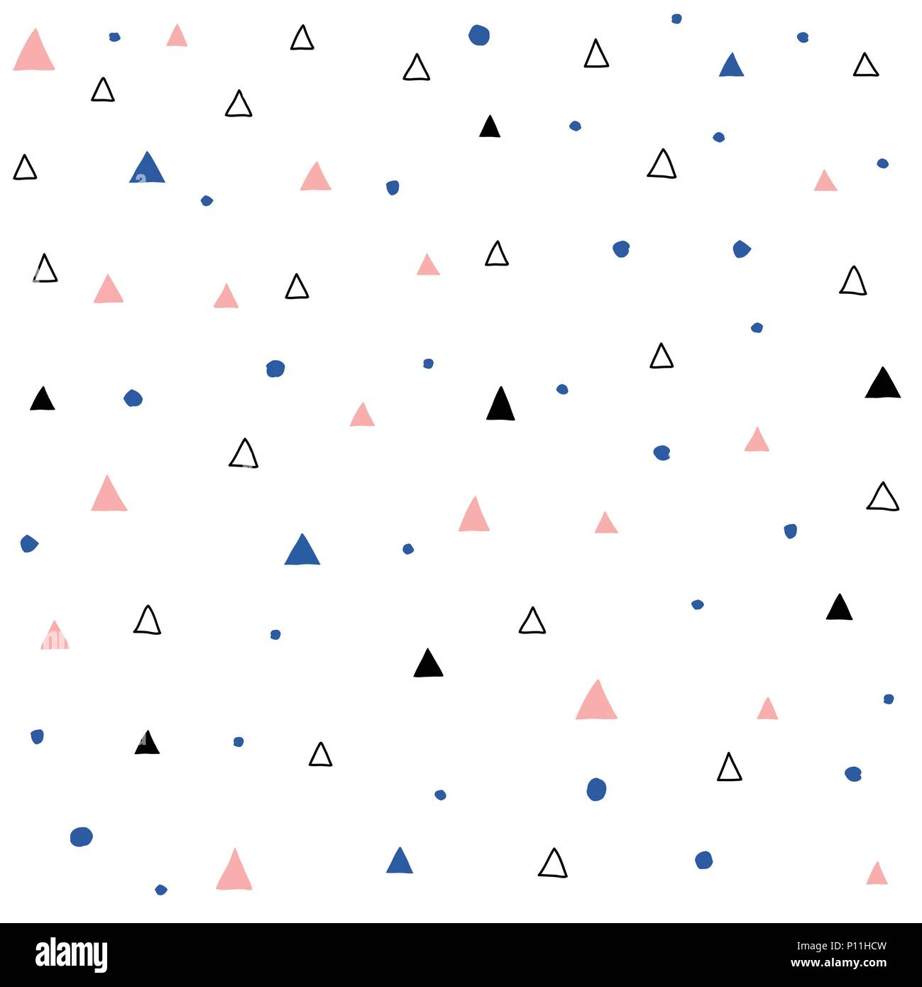 Hand drawn seamless pattern Stock Vector Image & Art - Alamy