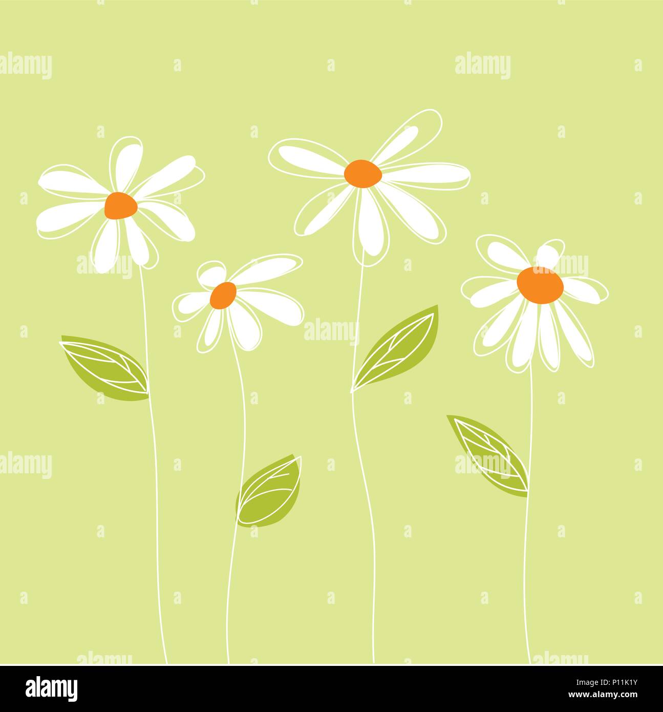 Hand Drawn Floral Seamless Pattern Stock Vector Image & Art - Alamy
