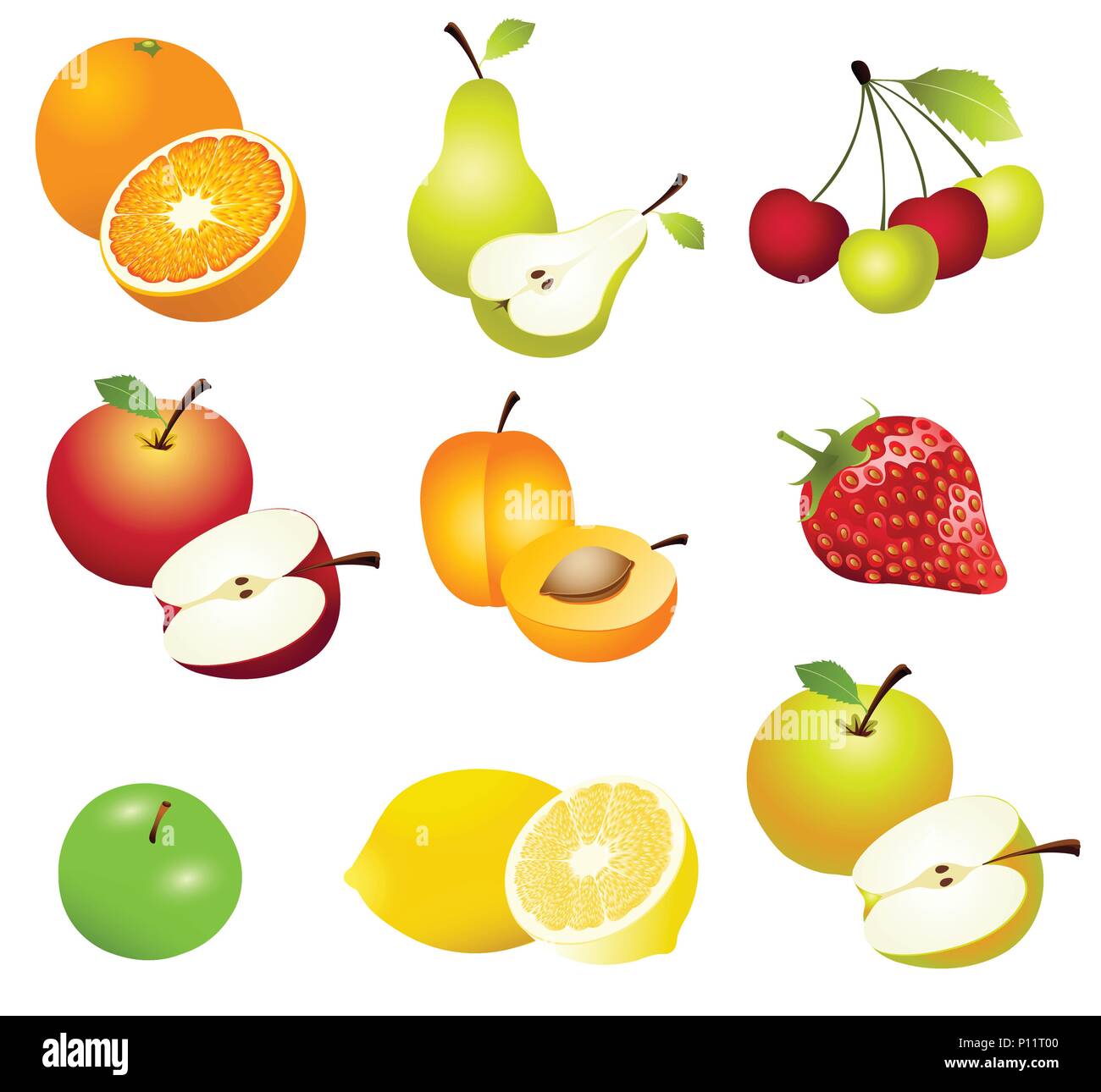 Fruit of fig tree Stock Vector Images - Alamy