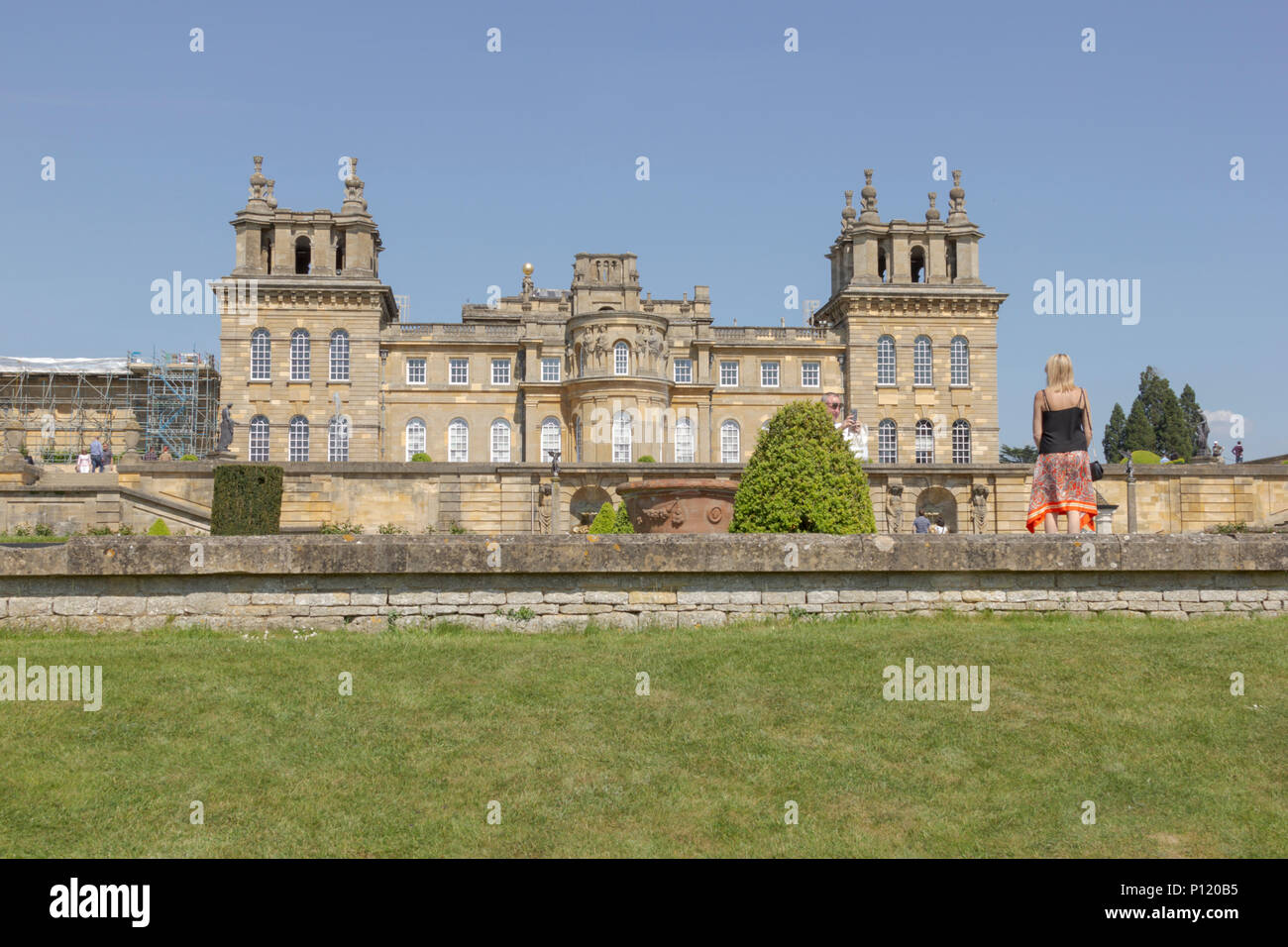 Blenheim Palace, Oxfordshire, England, UK. 20th May 2018. UK Weather