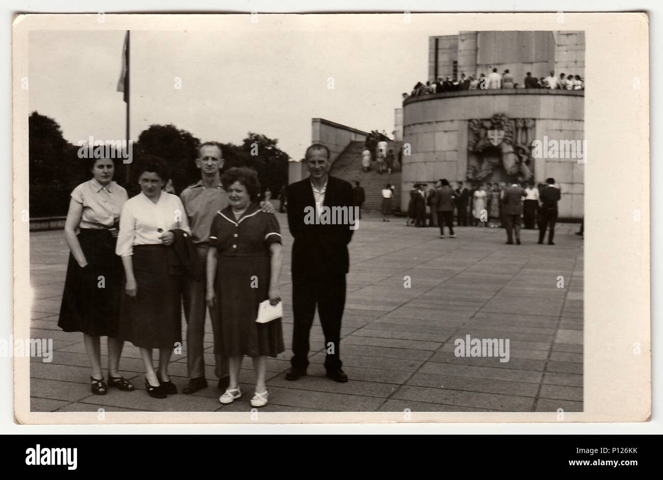 THE CZECHOSLOVAK SOCIALIST REPUBLIC - CIRCA 1970s: Vintage photo shows ...