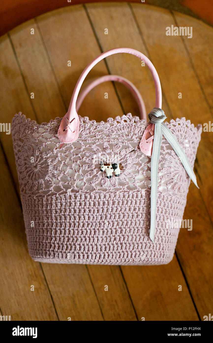 Handmade ladies bag hi res stock photography and images Alamy