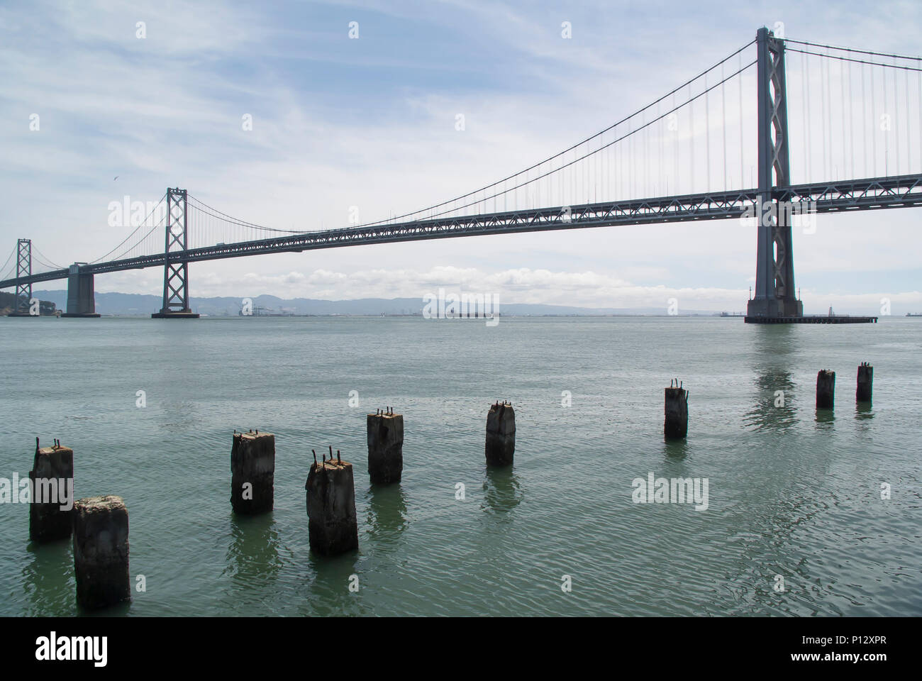 San Francisco / Oakland Bay Bridge Stock Photo Alamy