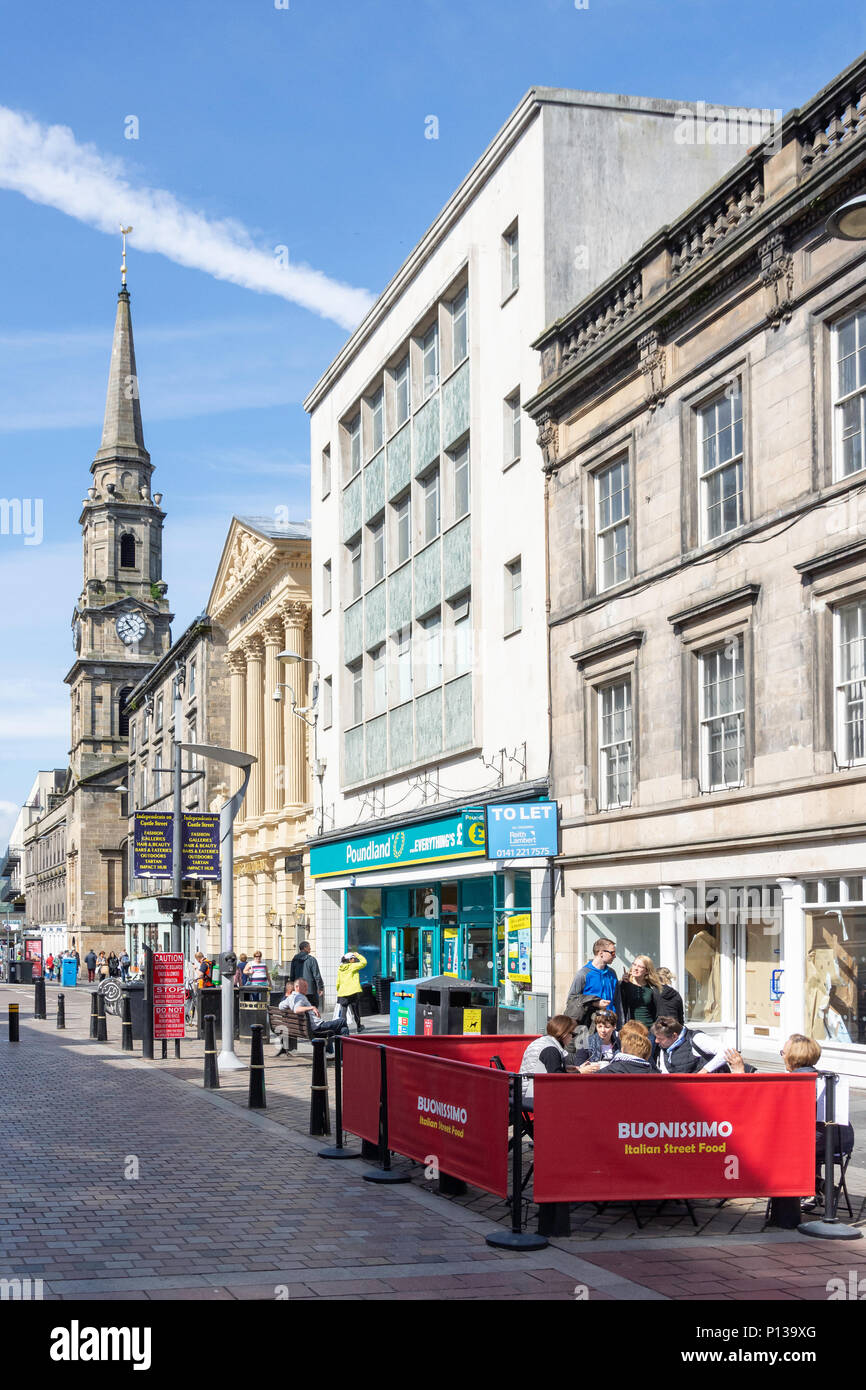 Pedestrianised High Street, Inverness, Highland, Scotland, United Kingdom Stock Photo Alamy