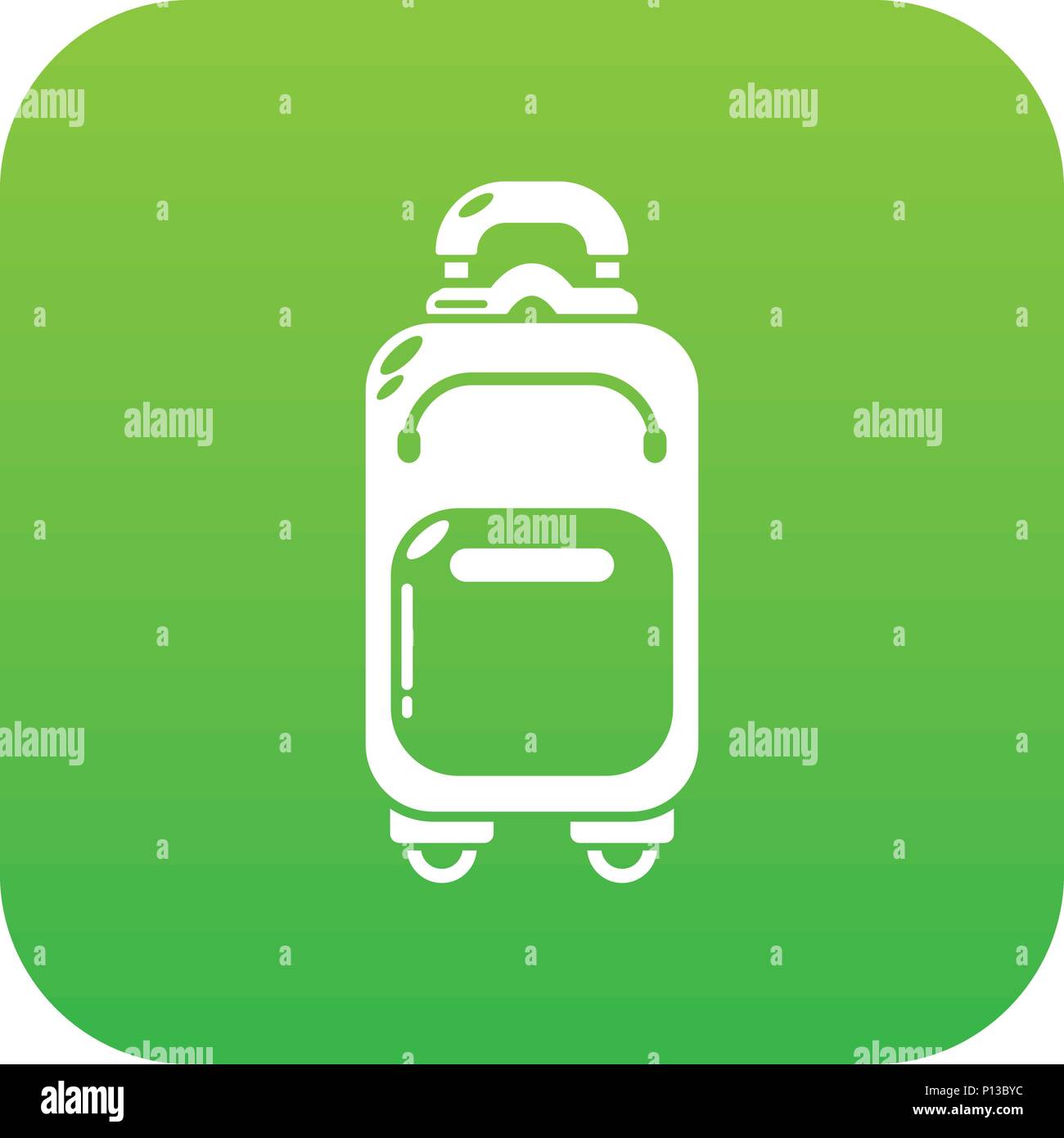 Travel bag concept icon, simple black style Stock Vector Image & Art ...
